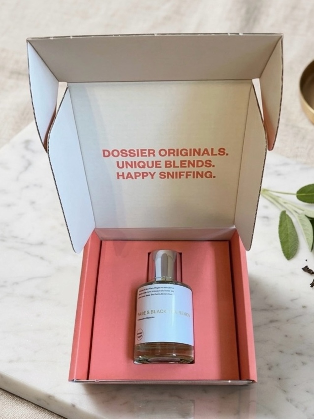 Dossier Originals Sage & Black Tea Renew Fragrance 1.7 oz